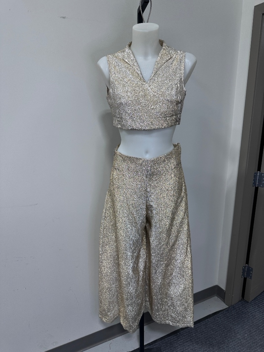 VINTAGE 1970S 2 PIECE DISCO OUTFIT